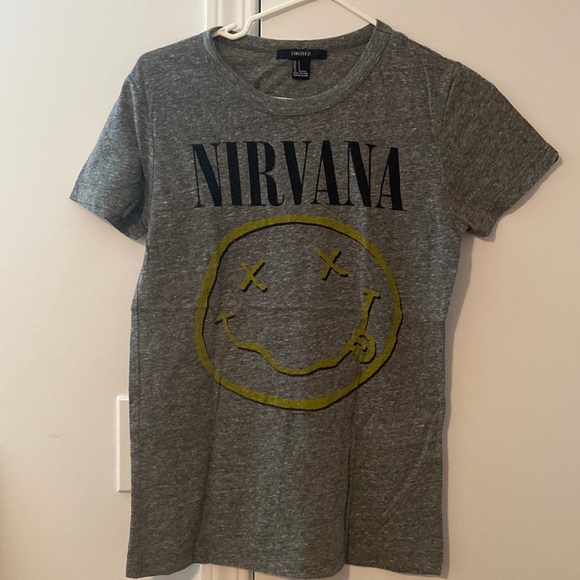 Nirvana forever 21 t shirt - Picture 1 of 1